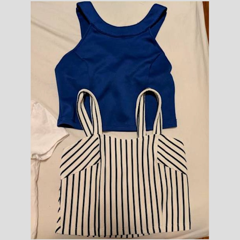 6 crop tops for $15